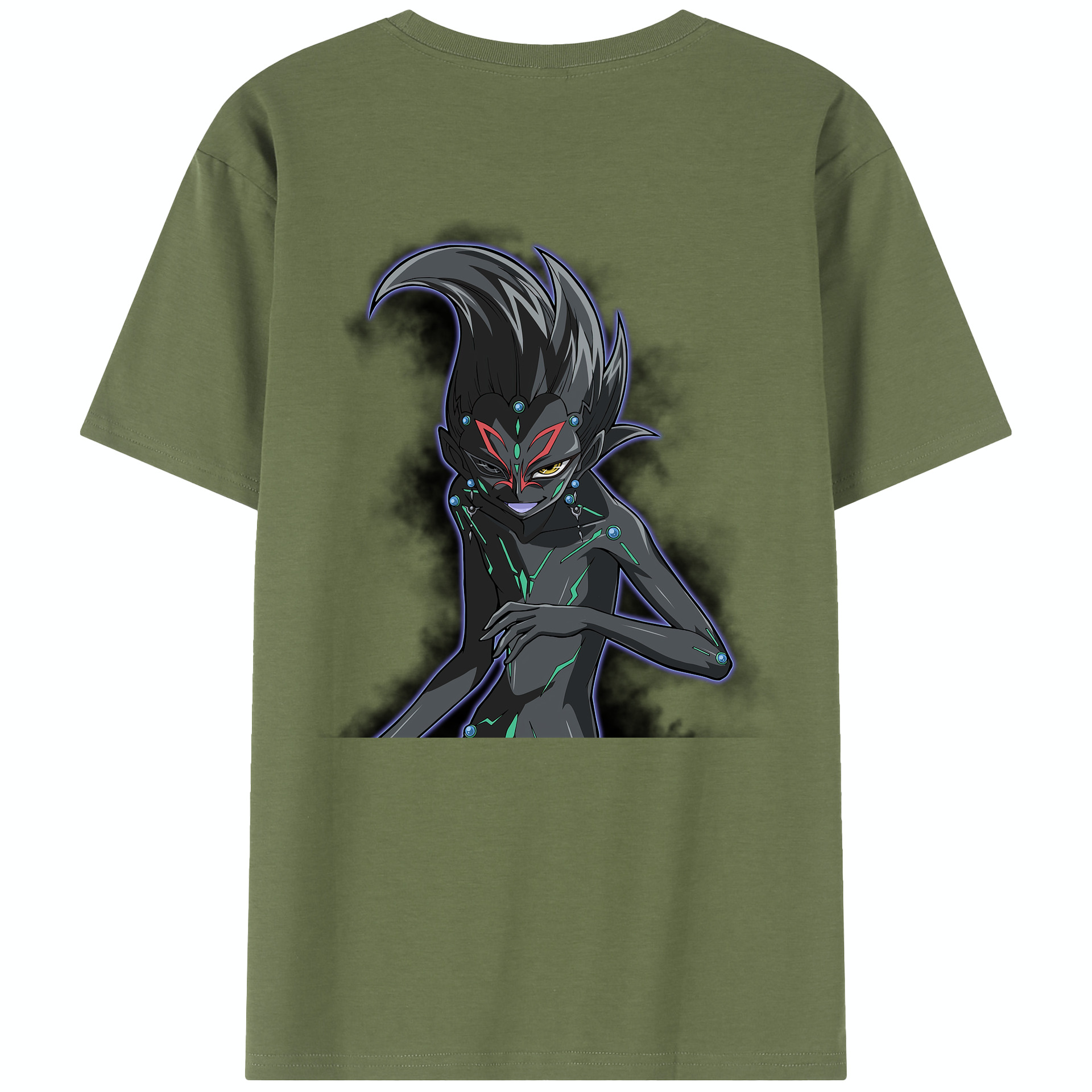 （画像用） 遊☆戯☆王 Yu-Gi-Oh! 綿100％半袖Tシャツ（背面プリント）